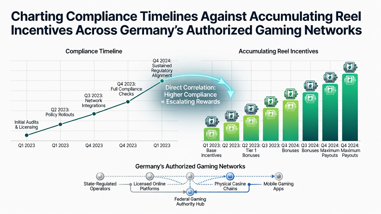 Diagramm zu regulatorischen Fristen und Reel-Anreizen in deutschen Gaming-Netzwerken
