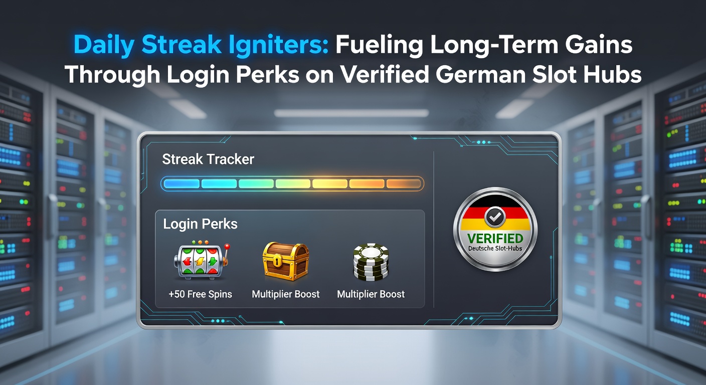 Darstellung eines Spielers, der tägliche Login-Streaks auf einer Slot-Plattform aktiviert und Belohnungen sammelt