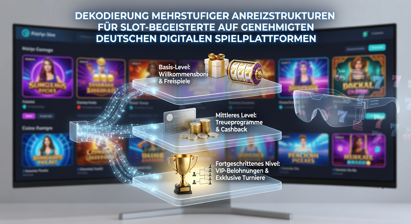 Illustration mehrschichtiger Bonus- und Anreizsysteme auf deutschen Online-Slot-Plattformen