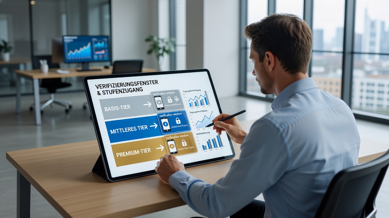 Mobile Reel-Spieler bei der Nutzung gestaffelter Promotionen nach Verifizierung auf deutschen Plattformen