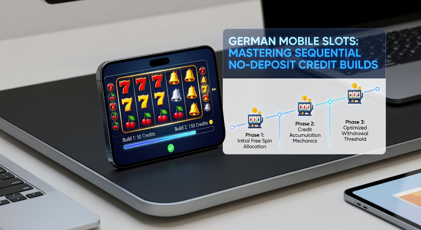 Smartphone mit farbenfrohem Mobile-Slot-Spiel und No-Deposit-Bonus-Anzeige auf dem Bildschirm, typisch für deutsche Online-Casinos