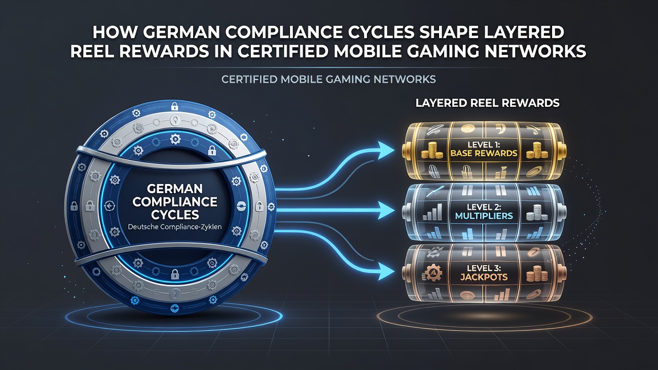 Darstellung der technischen Integration von Verifizierungszyklen und mobilen Reel-Belohnungen