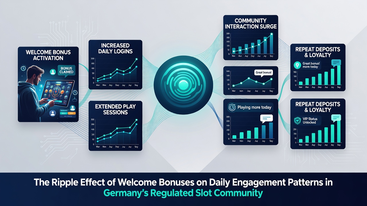 Visualisierung von Engagement-Wellen und täglichen Interaktionen auf regulierten Slot-Plattformen